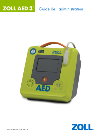 ZOLL AED 3 Mode d'emploi | Fixfr
