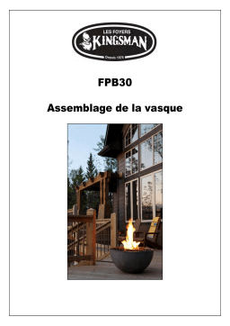 Kingsman Fireplaces firebowl Manuel utilisateur