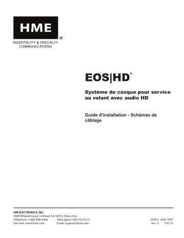 HME EOS|HD Wireless Drive-Thru Headset System Information produit | Fixfr