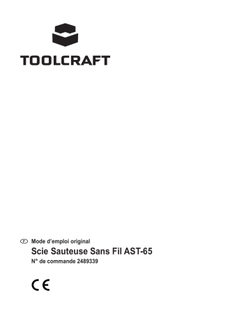 TOOLCRAFT TO-7468017 AST-65 Cordless jigsaw Manuel du propriétaire | Fixfr