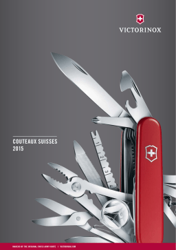 Victorinox Swiss Champ Xlt Couteau de Poche Suisse Manuel utilisateur