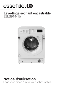 Essentiel b EELS914-1b Washer dryer Manuel utilisateur