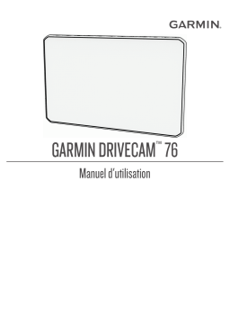 Garmin DriveCam 76 Mode d'emploi