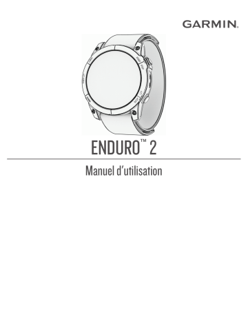 Garmin Enduro 2 Manuel utilisateur | Fixfr
