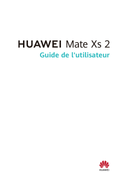 Huawei Mate Xs 2 Mode d'emploi