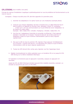 CPL STRONG : Guide d'installation + Chat IA & PDF
