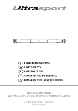 Ultrasport Barre de traction Force 300 Pro Manuel utilisateur