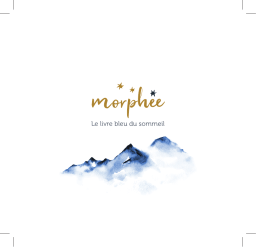 Morphee - Version Française Manuel utilisateur