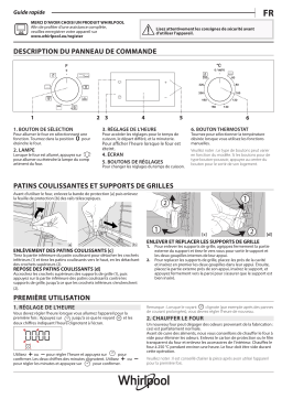 Whirlpool OMR55HR0X Oven Manuel utilisateur