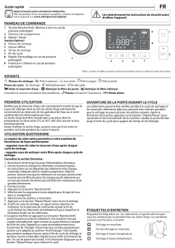Whirlpool FFT M11 8X2B CH Dryer Manuel utilisateur