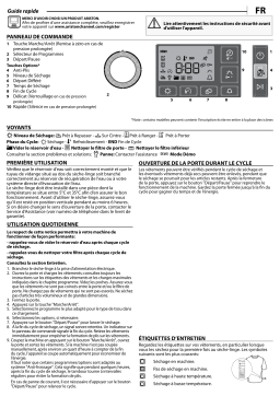 Ariston NT M11 9X1SXB EX Dryer Manuel utilisateur