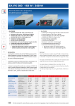 Elektro-Automatik EA-PS 524-05 T DC Industrial Power Supply Fiche technique