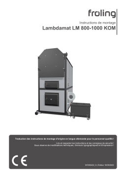 Froling Lambdamat LM 800-1000 KOM Guide d'installation