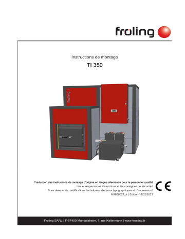 Froling TI 350 Guide d'installation | Fixfr