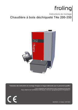 Froling T4e 200-350 Guide d'installation