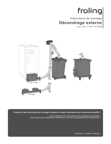 Froling Externe Entaschung Guide d'installation | Fixfr