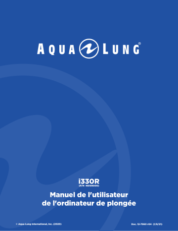 Aqualung i330R Manuel du propriétaire | Fixfr