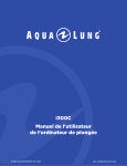 Aqualung i300C Ordinateur de plong&eacute;e Manuel du propri&eacute;taire