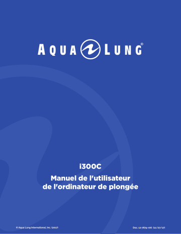 Aqualung i300C Ordinateur de plongée Manuel du propriétaire | Fixfr