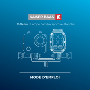 KBA12048 | X-Beam Waterproof Action Light | Kaiser Baas KBA13048 Mode d'emploi | Fixfr