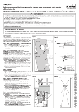 Leviton LP815-RMC 150A Outdoor Meter Main Combo, 8 Spaces, Ring Type Manuel utilisateur