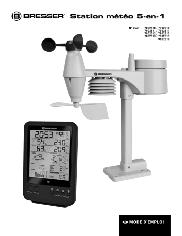 7002510 | Bresser 7902510 Base Station Manuel du propriétaire | Fixfr