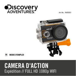 Discovery Adventures 9685001 Full-HD 1080P WIFI Action Camera Expedition Manuel du propriétaire