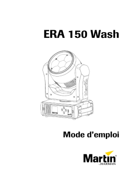 Martin ERA 150 Wash Mode d'emploi