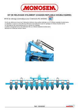 Monosem Kit-de-relevage-element-NC Manuel du propriétaire