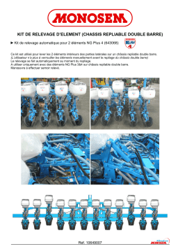 Monosem Kit-de-relevage-element-NGPlus4 Manuel du propriétaire