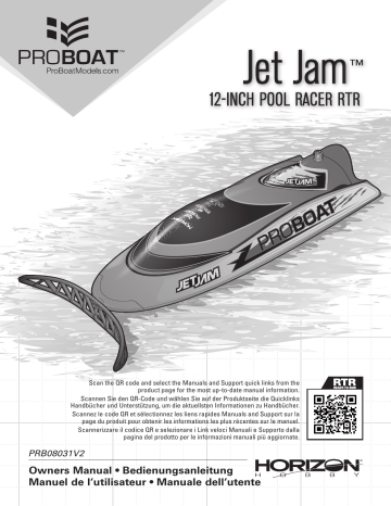 ProBoat PRB08031V2T1 Jet Jam V2 12