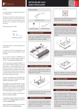 Noctua NM-AM5-L9aL9i mounting-kit CPU cooler retail Installation manuel