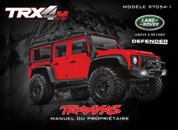 Traxxas TRX-4M Defender Manuel utilisateur