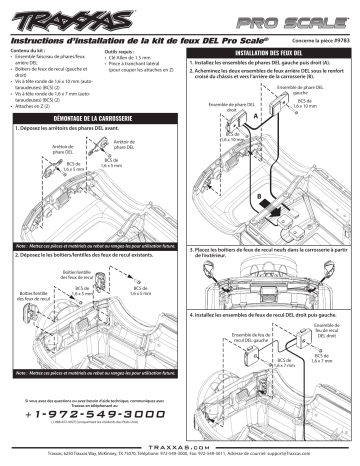 Traxxas TRX-4M Bronco Mode d'emploi | Fixfr