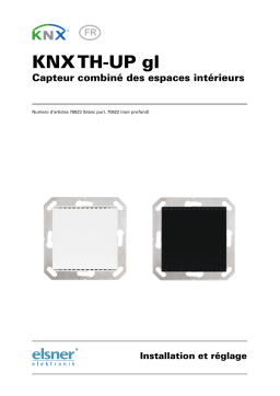 elsner elektronik KNX TH-UP gl Manuel utilisateur