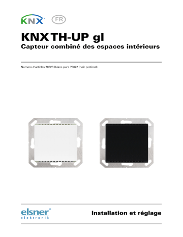 elsner elektronik KNX TH-UP gl Manuel utilisateur | Fixfr