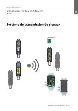 Marantec Protect-Opto 501 Manuel du propriétaire