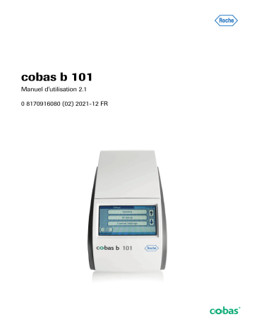 Roche cobas b 101 Manuel utilisateur | Fixfr