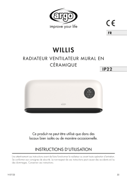 Argo WILLIS ELECTRICAL HEATING Manuel utilisateur