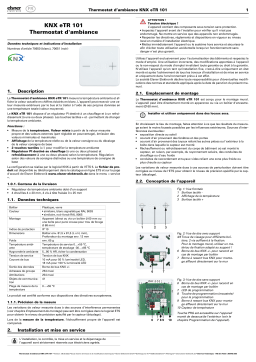 elsner elektronik KNX eTR 101 Manuel utilisateur