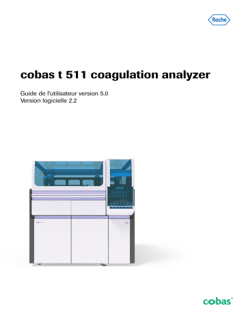 Roche cobas t 511 Mode d'emploi | Fixfr