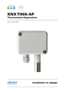 elsner elektronik KNX TH65-AP Manuel utilisateur