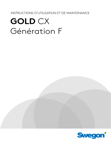 Swegon GOLD CX Mode d'emploi | Fixfr
