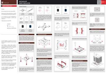 Noctua NH-U9S CPU cooler retail Installation manuel | Fixfr