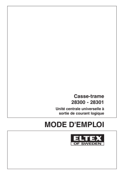 Eltex TH-0065 Manuel du propriétaire