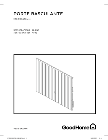 GoodHome 01A Manuel utilisateur | Fixfr