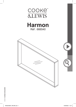 Cooke & Lewis HARMON mirror 140cm Manuel utilisateur