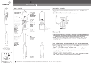 Blooma S221 Manuel utilisateur | Fixfr