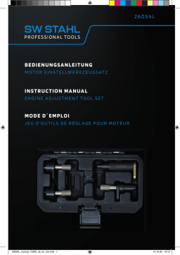 SW-Stahl 26054L Engine adjustment tool set Manuel du propriétaire