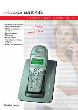 SwissVoice Eurit 435 Fiche technique